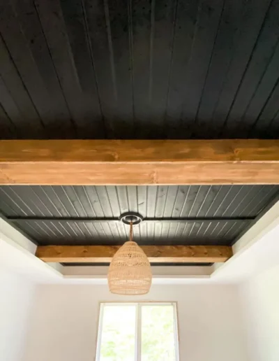 Wood ceiling